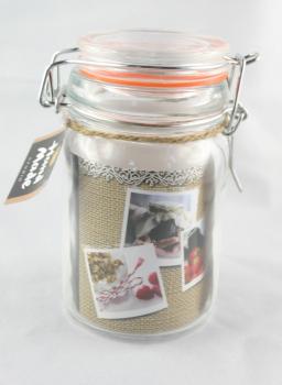 Vorratsglas  mit Bügelverschluß